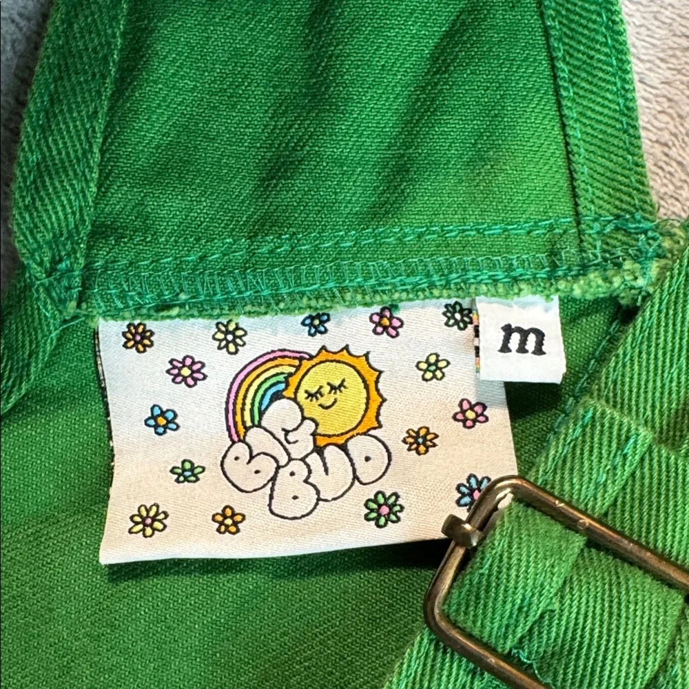 NWOT Big Bud Press Original Overall Green Size Medium Unisex - Picture 10 of 15